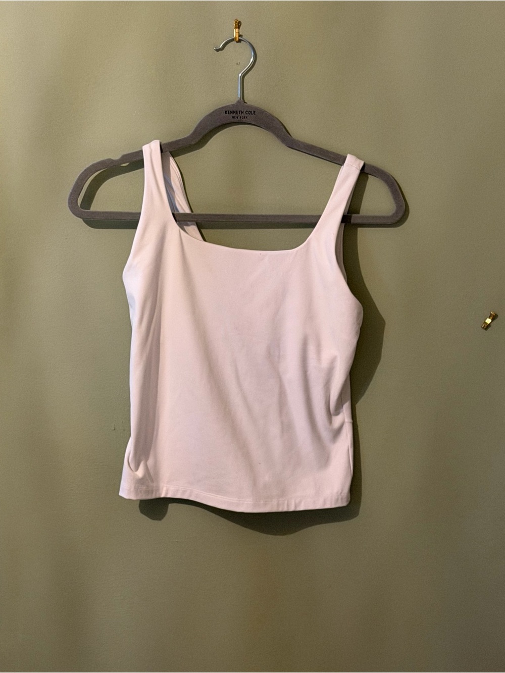 FLX White Tank Top - Women's Sleeveless Square Neck